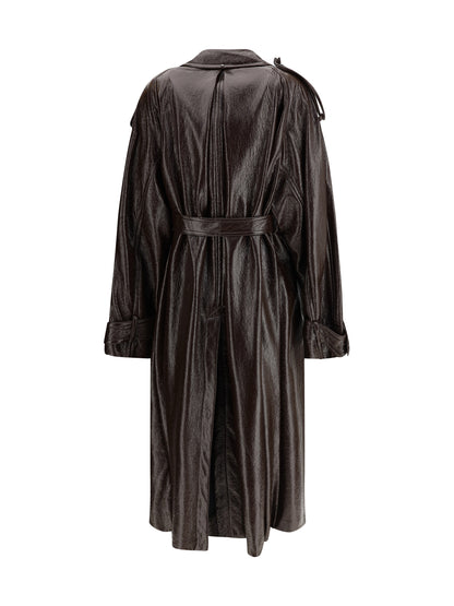 MAX MARA SPORTMAX 42 bairo long trench coat