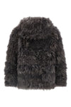 flen long-haired cashmere fur coat