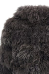 flen long-haired cashmere fur coat