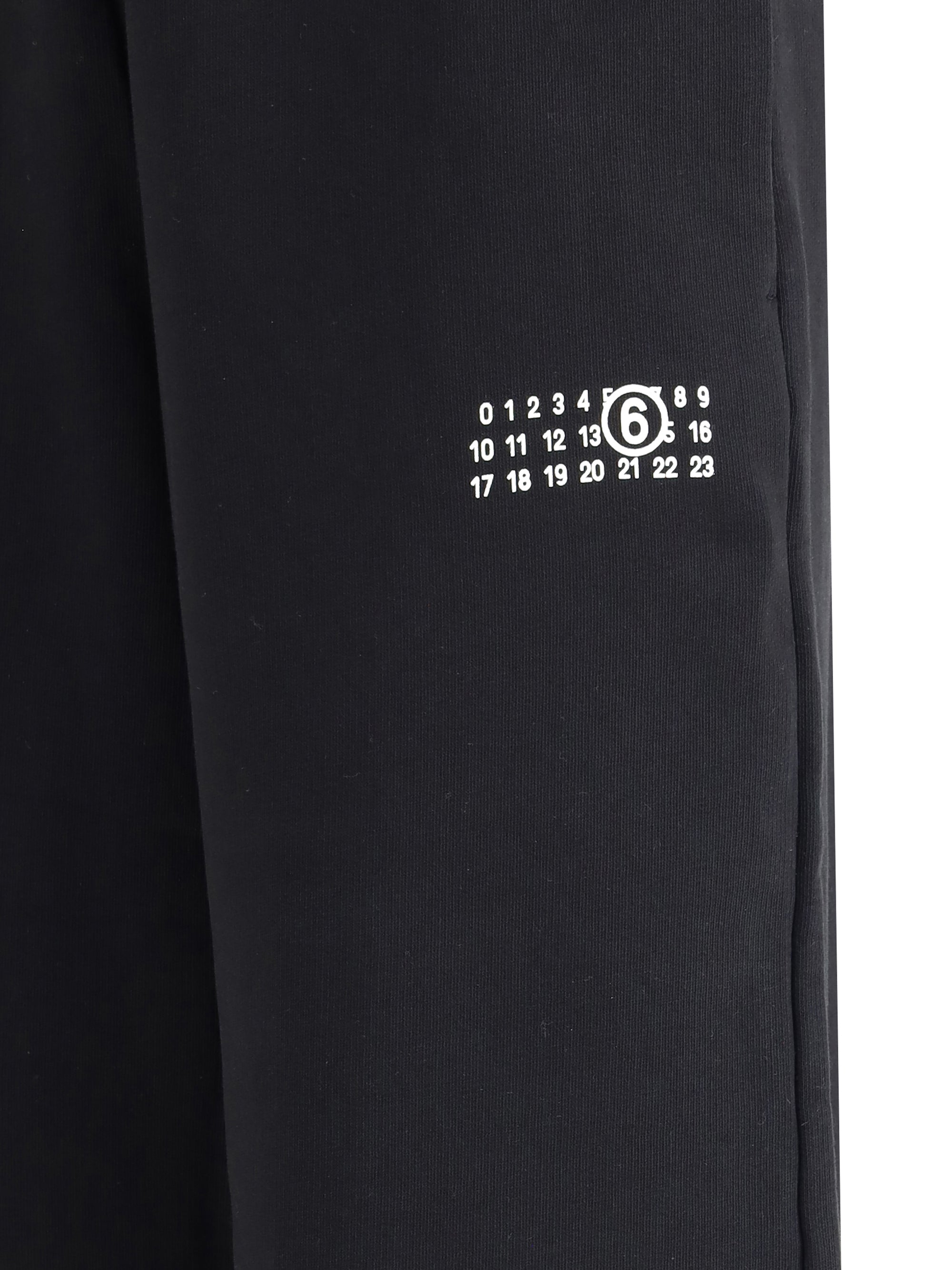 MM6 M logoed sweatpants