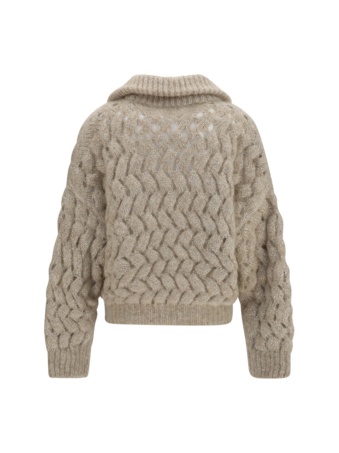 BRUNELLO CUCINELLI L mohair and wool blend cardigan