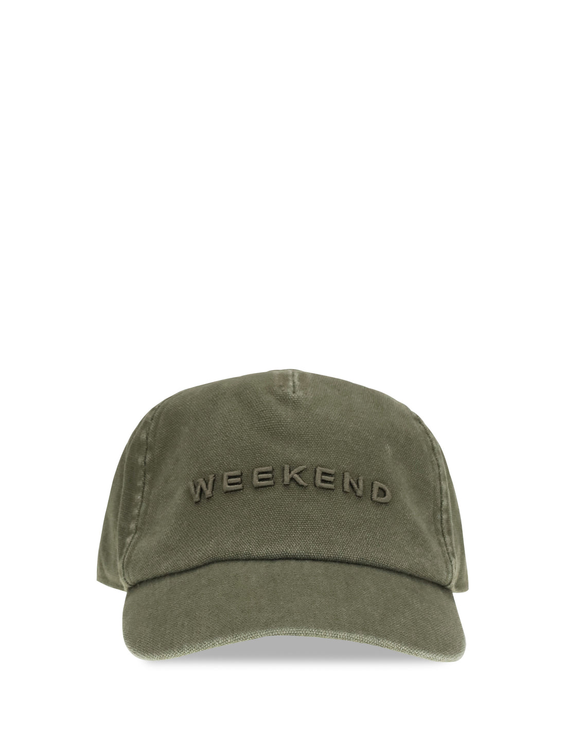 MAX MARA WEEKEND OS washed cotton baseball cap