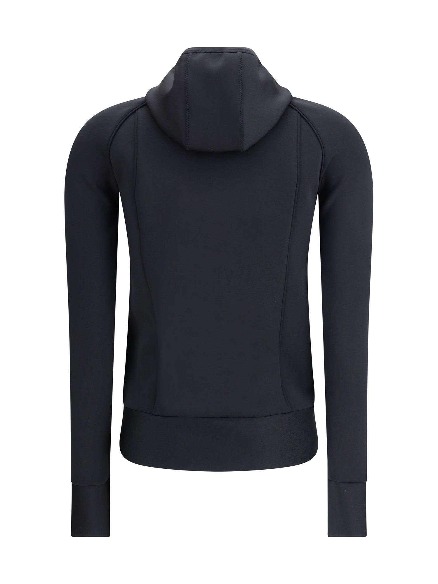 VALENTINO M structured technical jersey sweatshirt