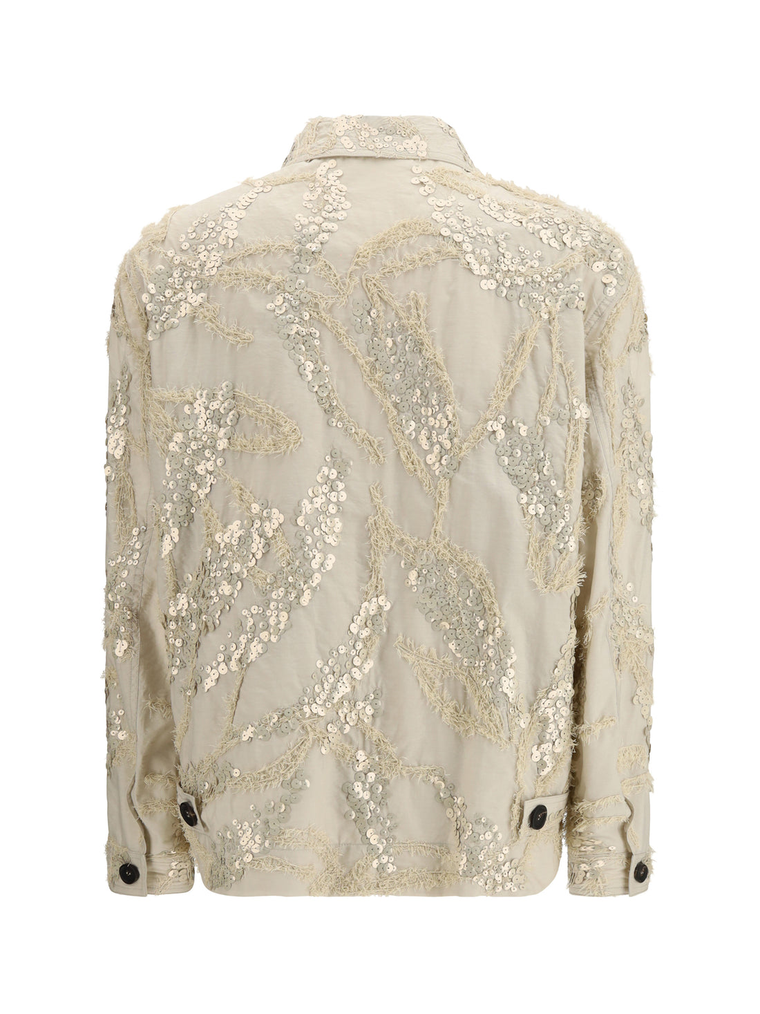 BRUNELLO CUCINELLI 42 embroidered and sequined jacket