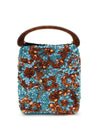 sequined handbag