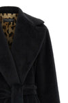 the dolce & gabbana dressing gown coat stands out for its enveloping silhouette