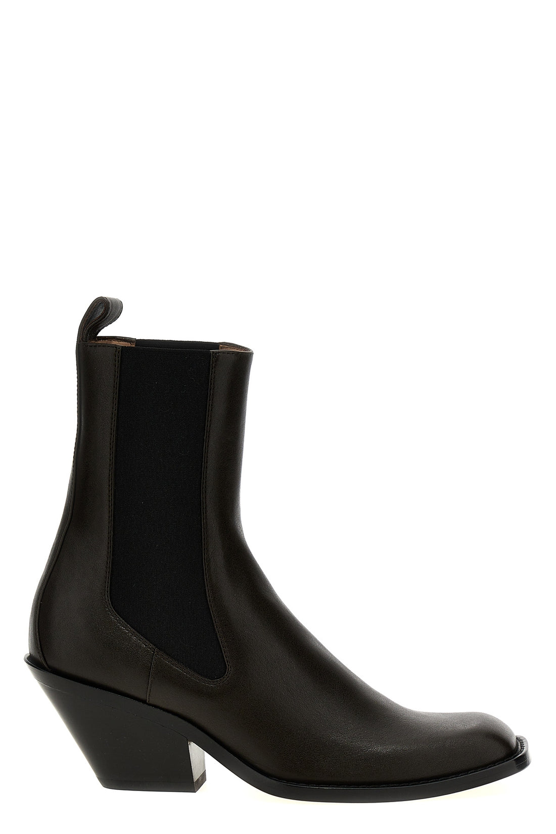 KHAITE 37 austin leather ankle boots