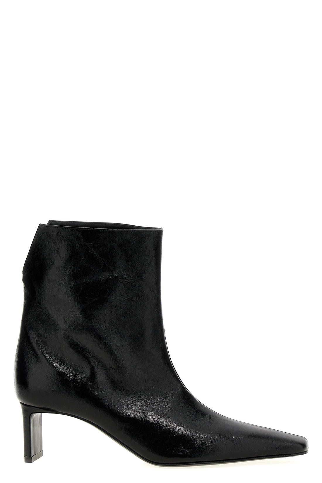 KHAITE 40 ona leather ankle boots