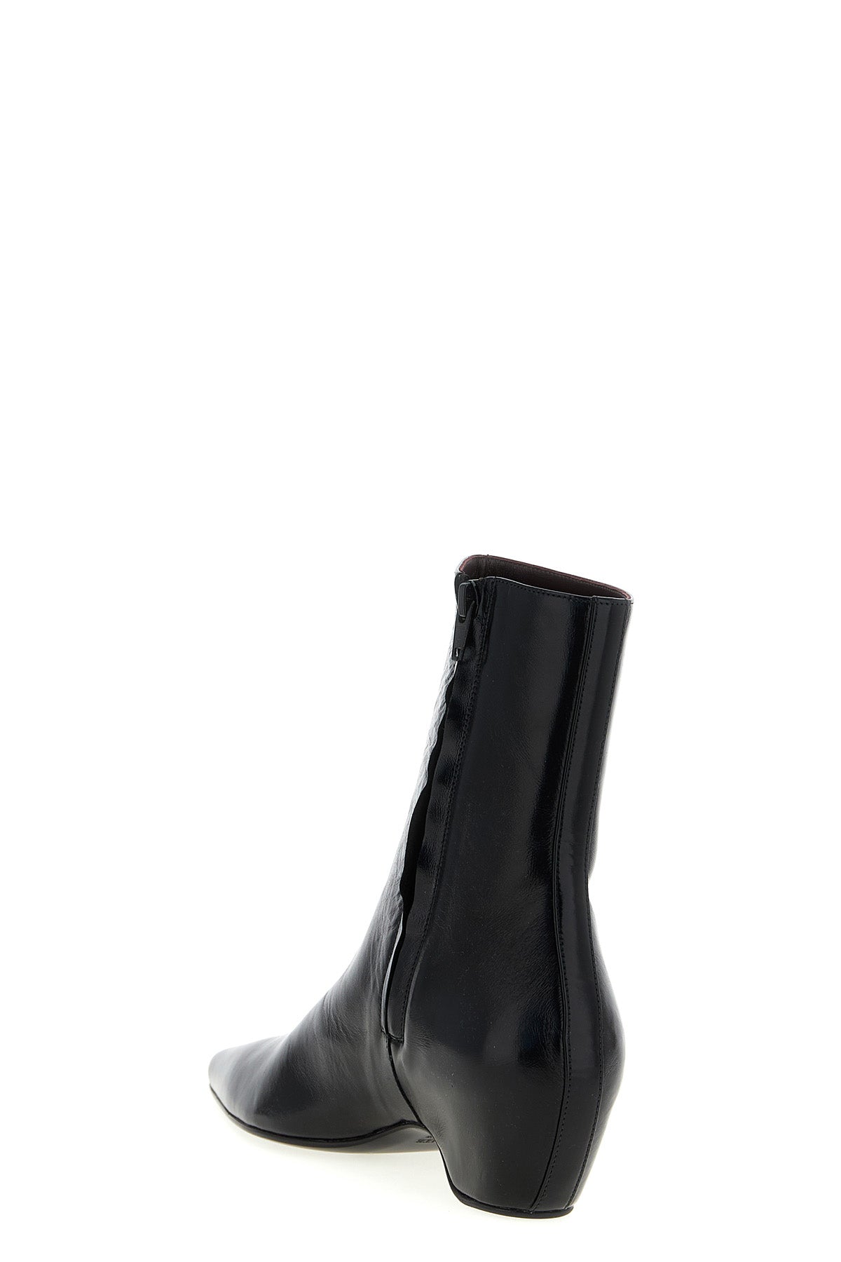 sybil leather ankle boots