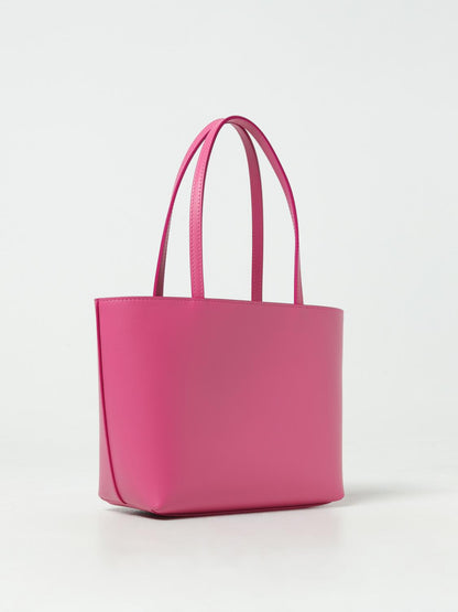 DOLCE &amp; GABBANA OS bag in leather with monogram