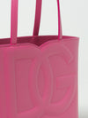 bag in leather with monogram