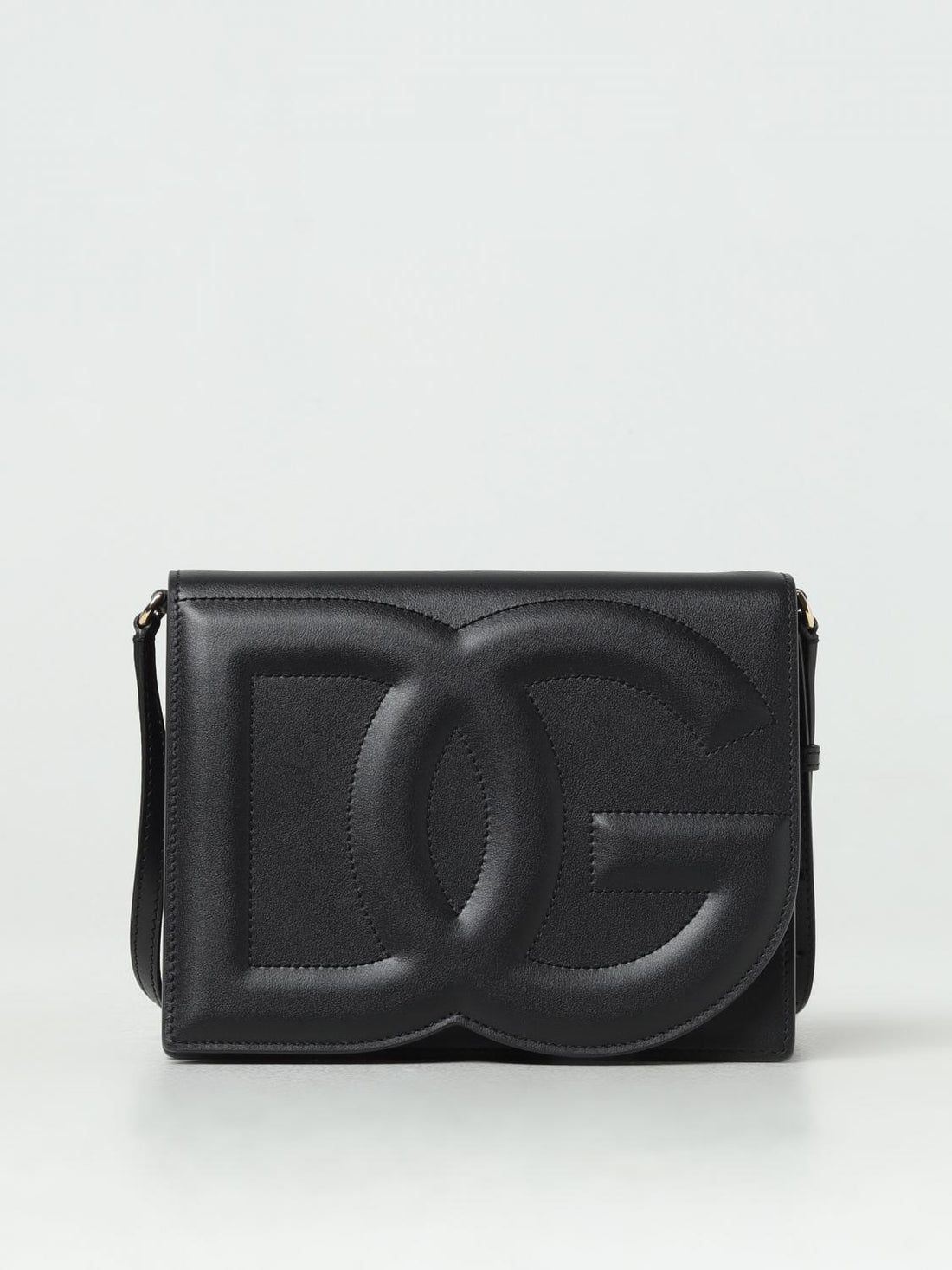 DOLCE &amp; GABBANA OS leather bag with embossed logo