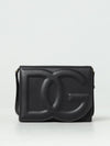 leather bag with embossed logo
