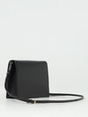 leather bag with embossed logo