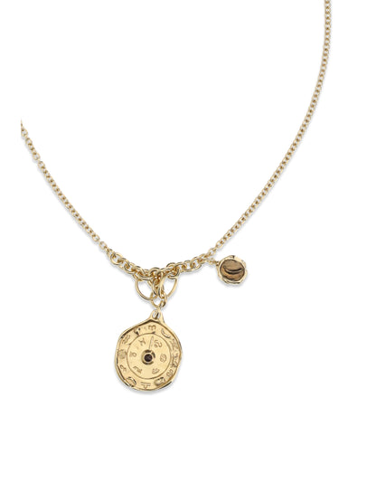 CHLOÉ OS medals pendant necklace