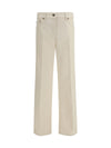 five-pocket flare pants