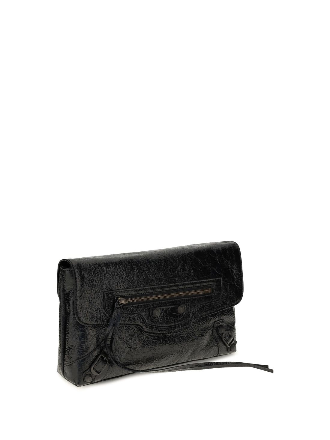BALENCIAGA OS le city clutch in lambskin