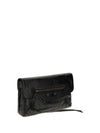 le city clutch in lambskin