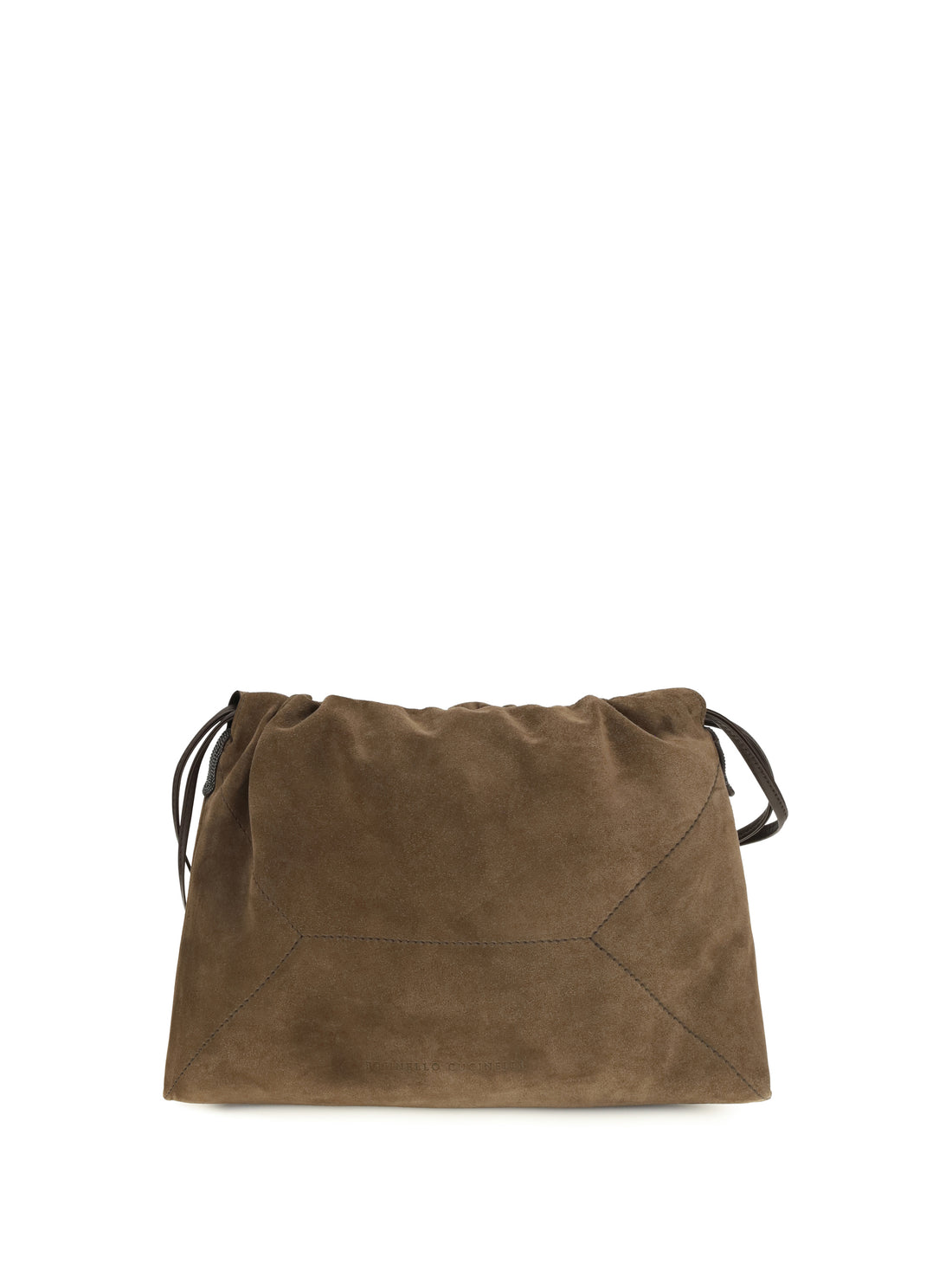 BRUNELLO CUCINELLI OS suede pouch