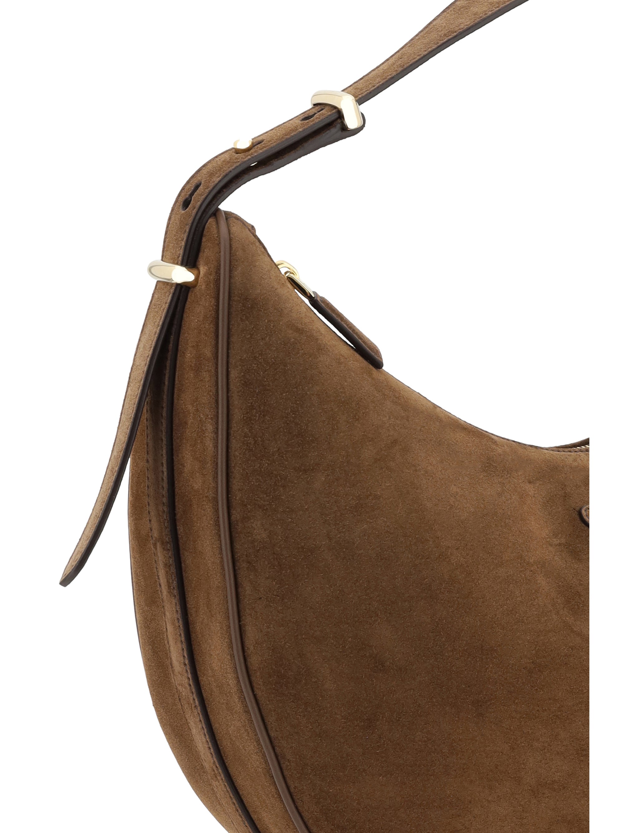 suede design shoulder bag