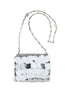 RABANNE OS sparkle nano shoulder bag