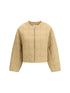 MAISON KITSUNÉ L quilted jacket in water-repellent nylon 