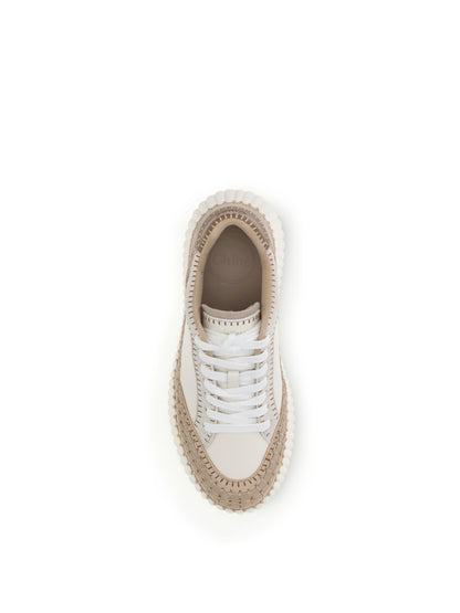 CHLOÉ 36 nama wedge sneakers