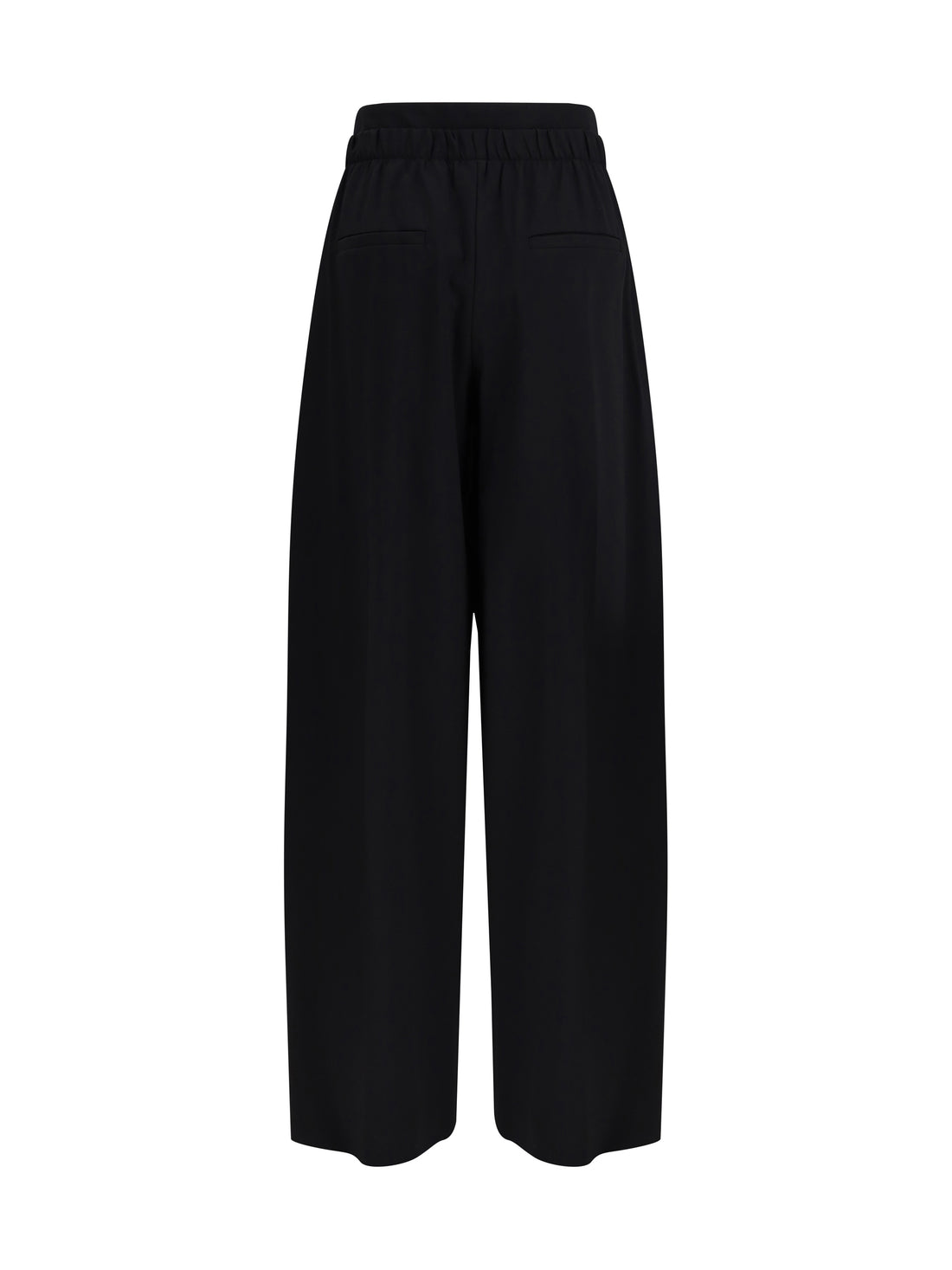 MAX MARA SPORTMAX 38 wide stretch wool trousers