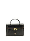 classic leather beauty case