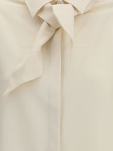 CRUNA 40 shirt with bow collar