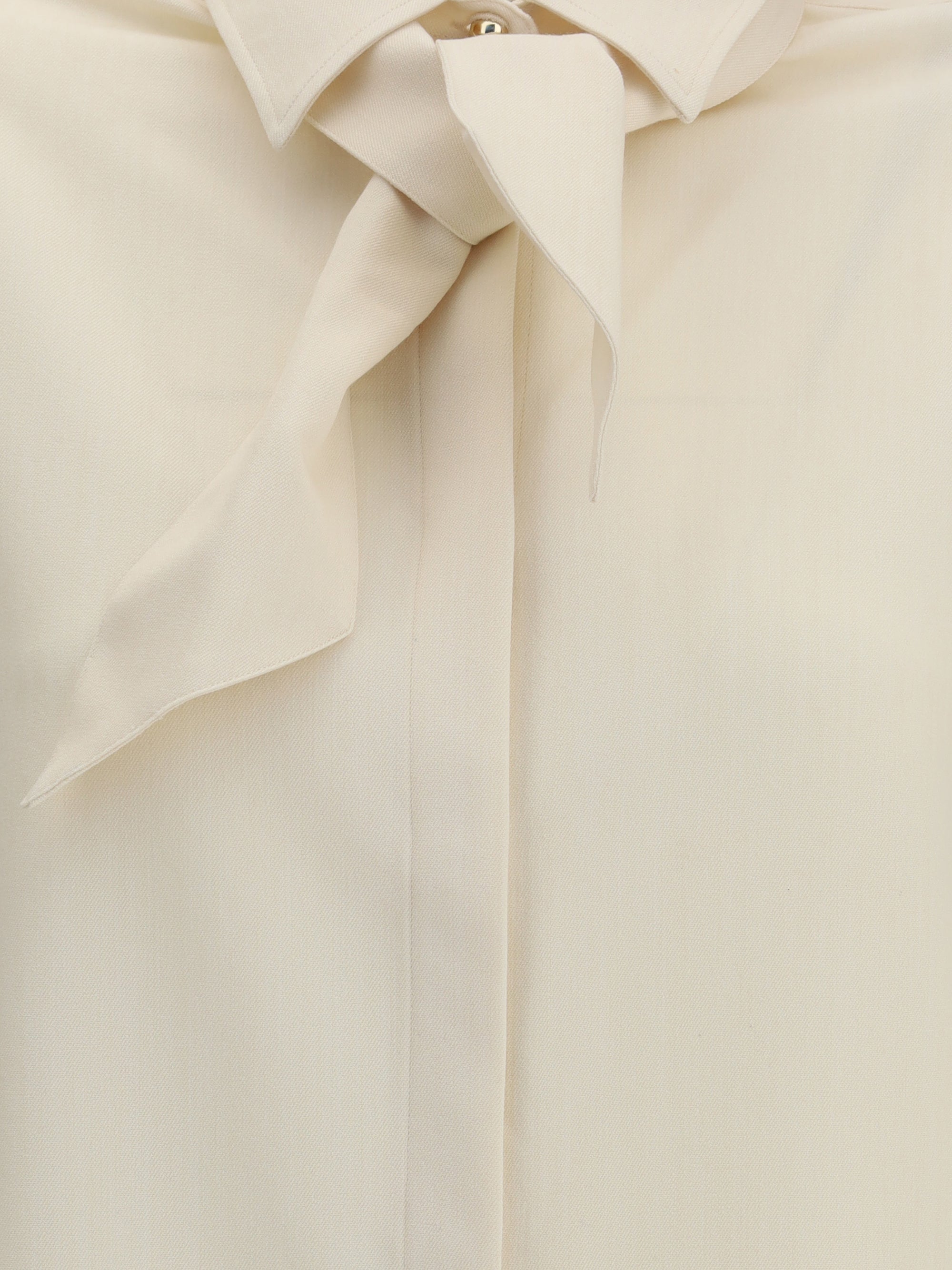 CRUNA 40 shirt with bow collar