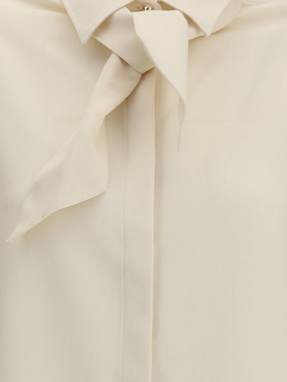 CRUNA 40 shirt with bow collar