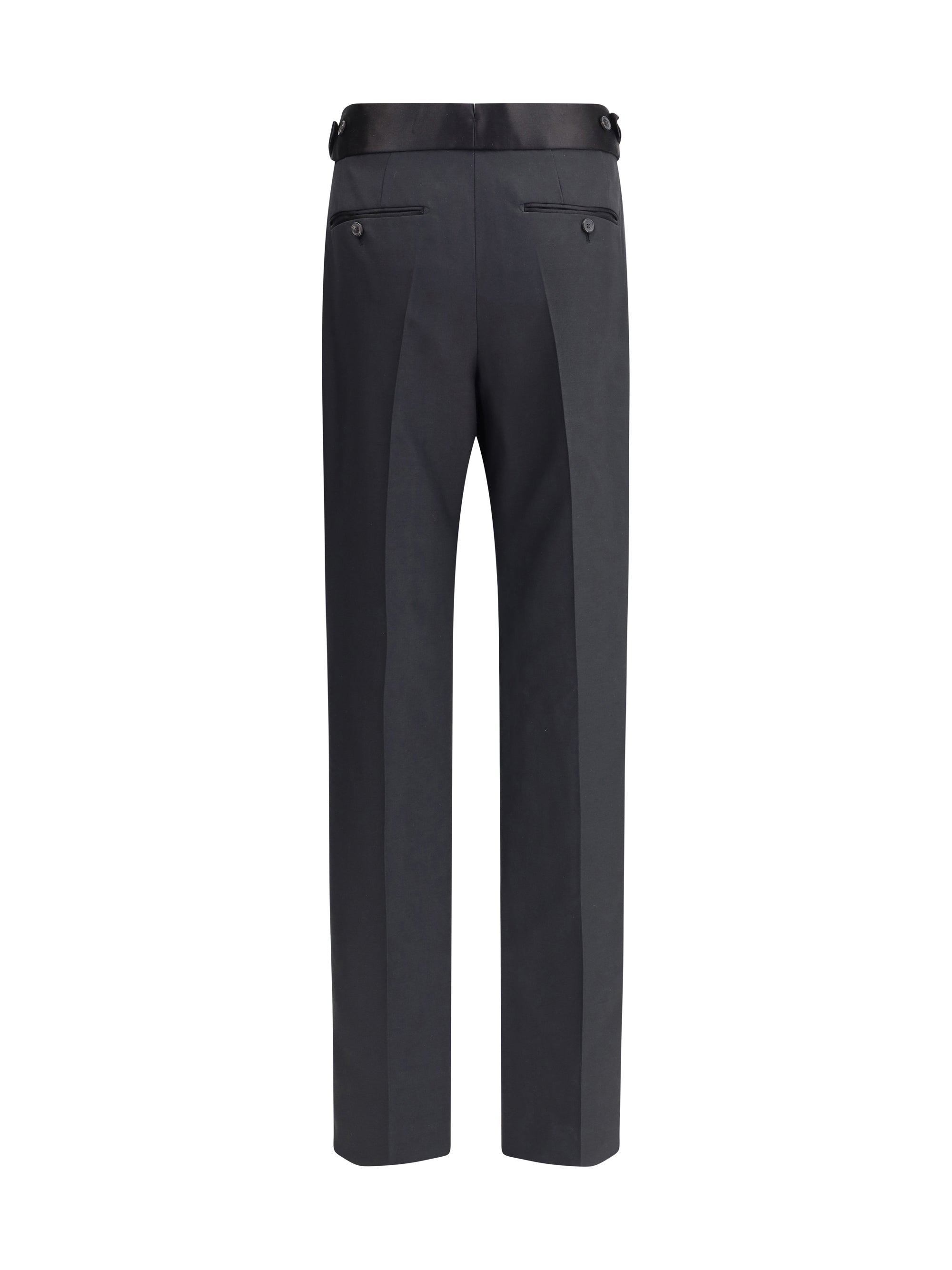 woll and silk pants