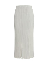 GONGDID DESIGN OS wavy midi skirt
