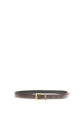 SAINT LAURENT 95 cassandre slim belt 
