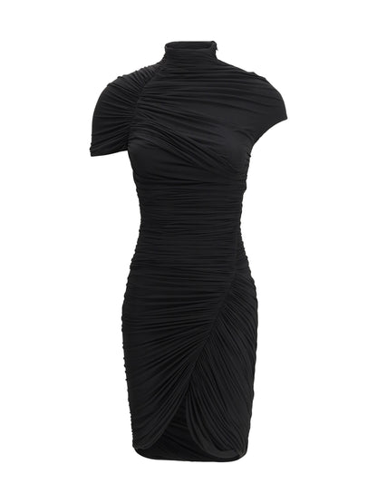 FRANCESCO MURANO 42 turtleneck  mini dress 