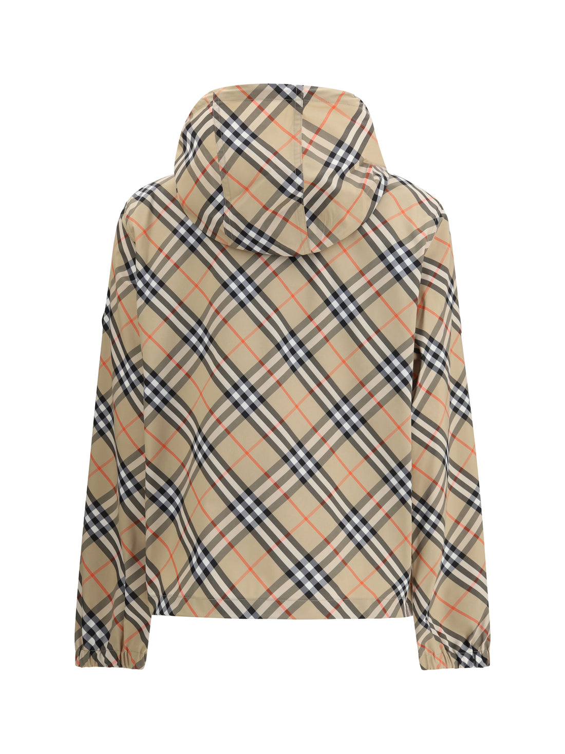 BURBERRY M archivio check waterproof jacket 