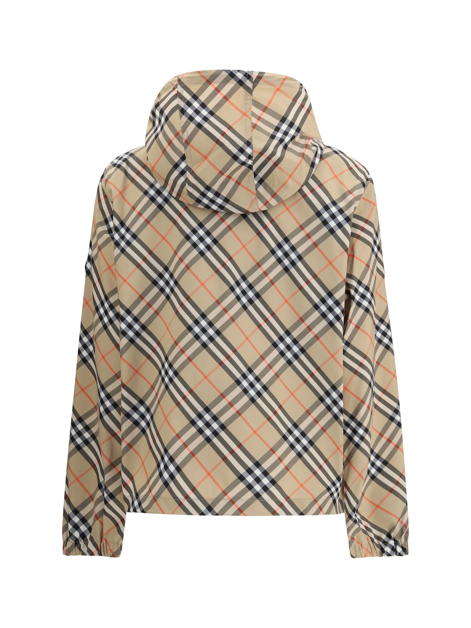 BURBERRY M archivio check waterproof jacket 