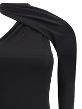 COURRÈGES M one-shoulder maxi dress 