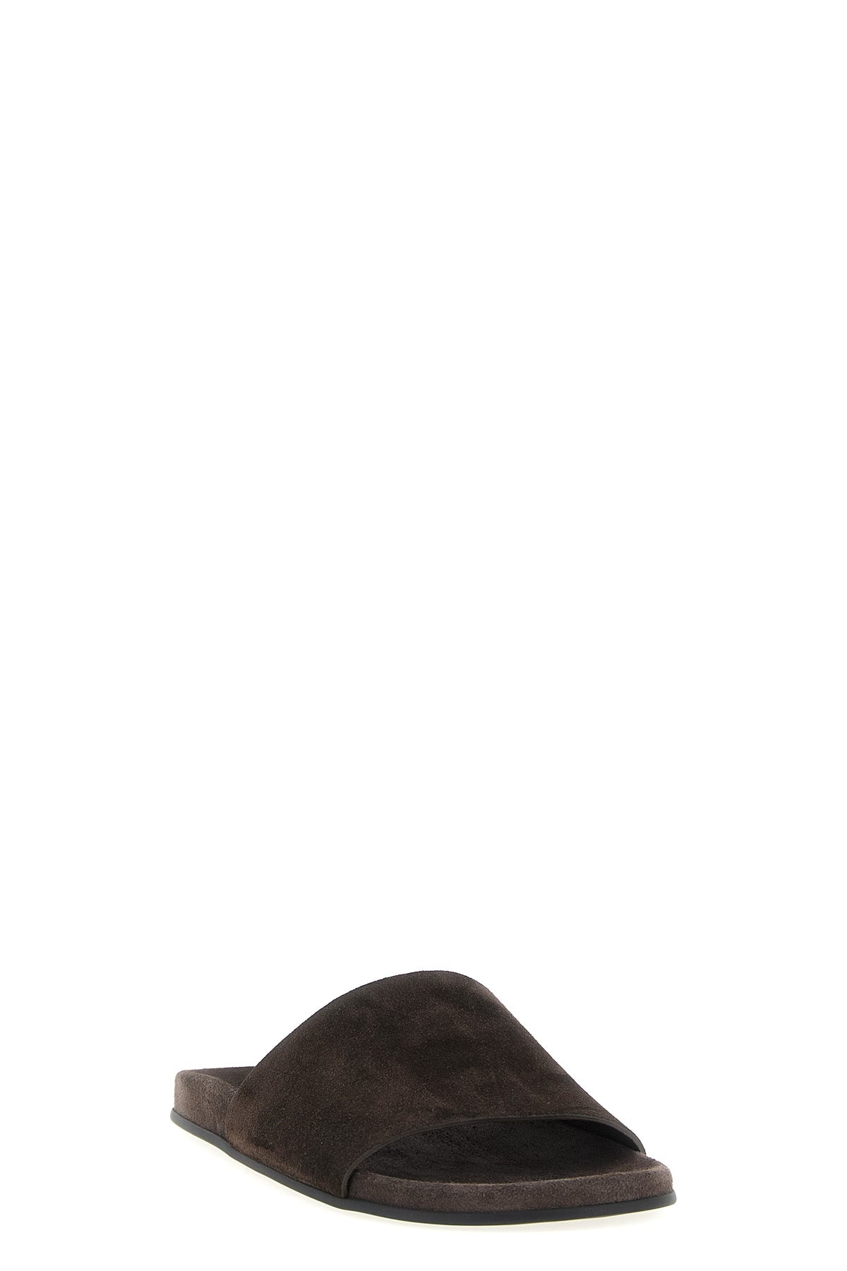 hugh suede slides