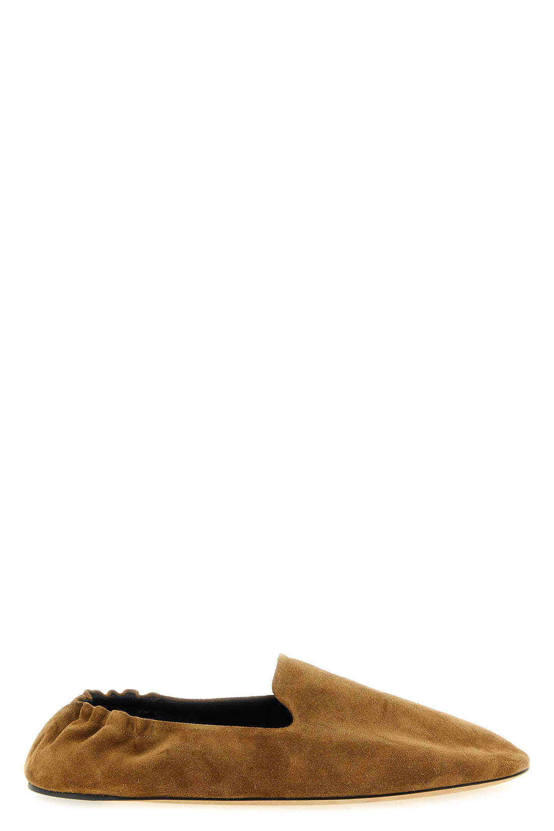 THE ROW 40 casa suede slipper slip-on style