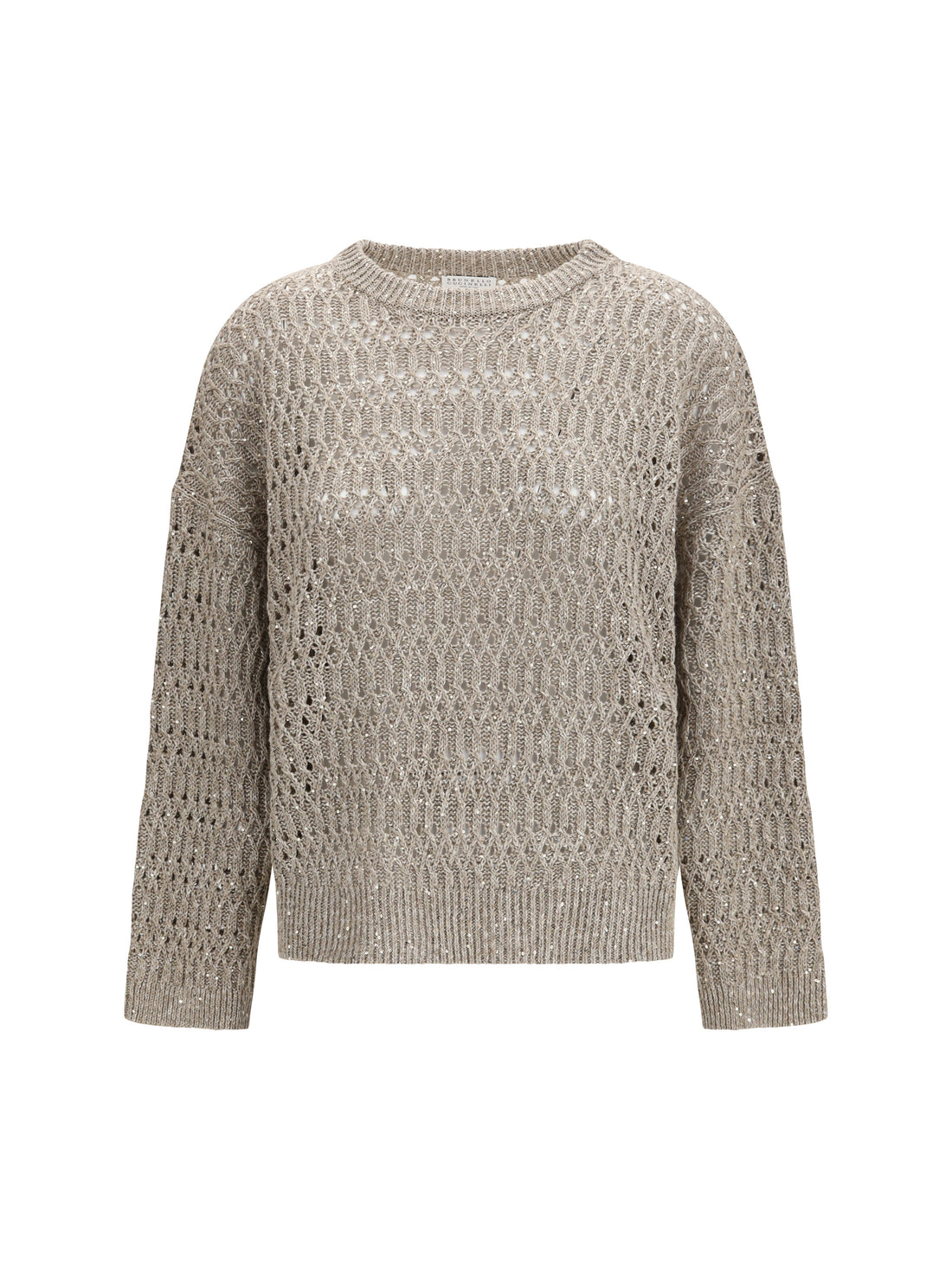 BRUNELLO CUCINELLI XL openwork sweater