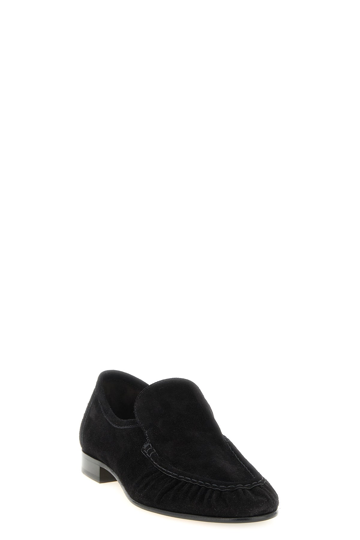 soft two suede loafers