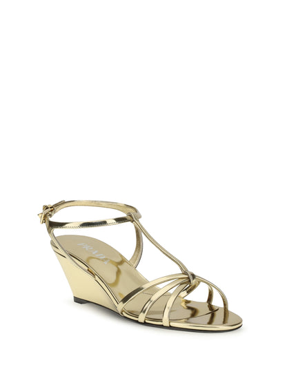PRADA 36 wedge sandals