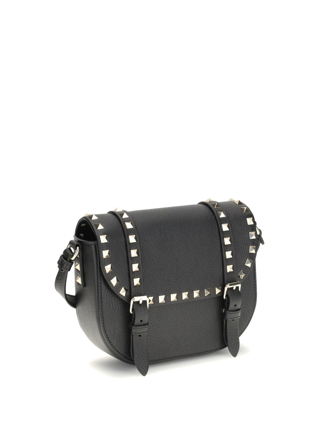 rockstud small messenger shoulder bag