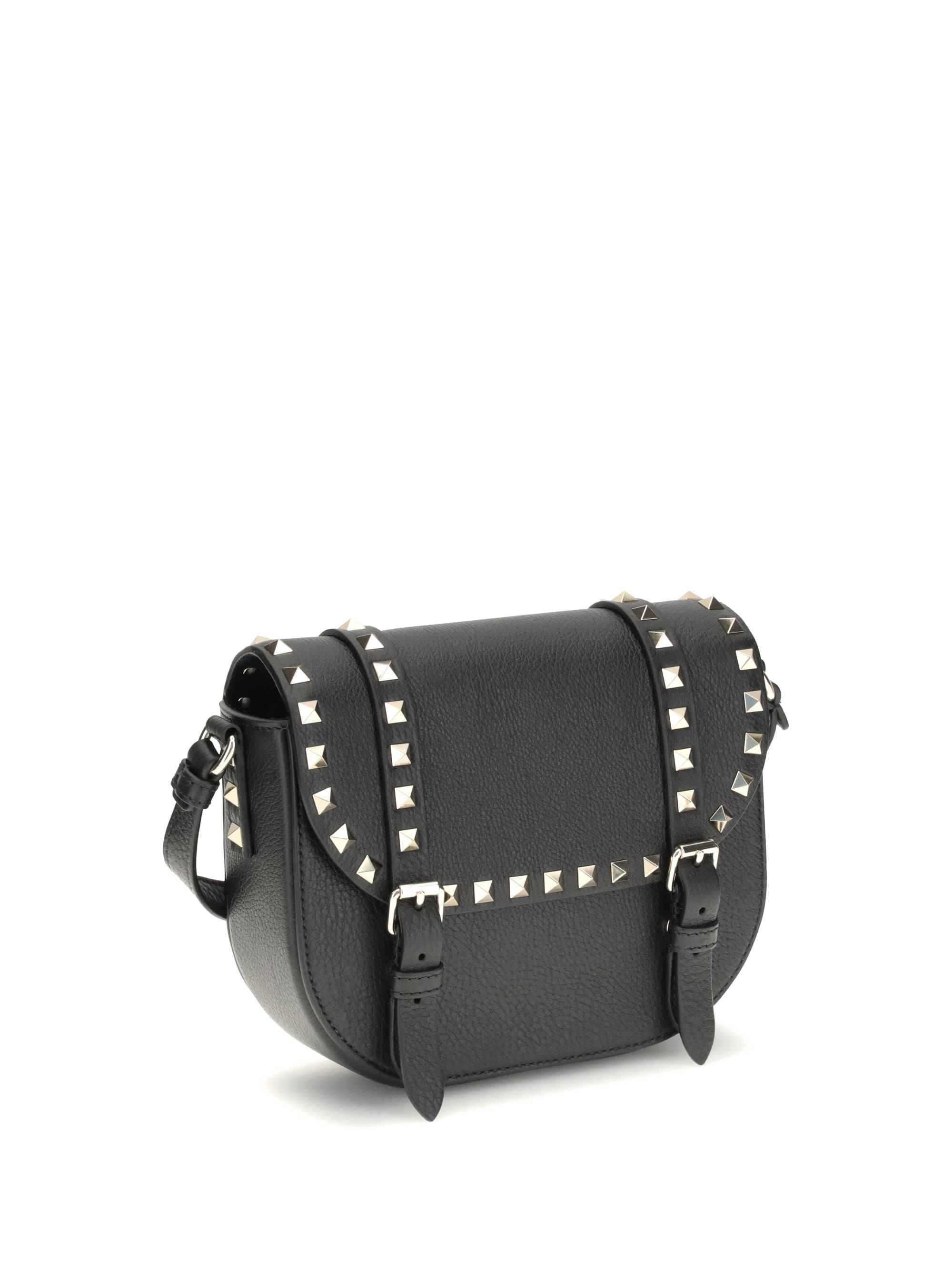 rockstud small messenger shoulder bag