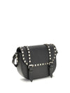 rockstud small messenger shoulder bag