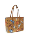 toni printed canvas tote bag