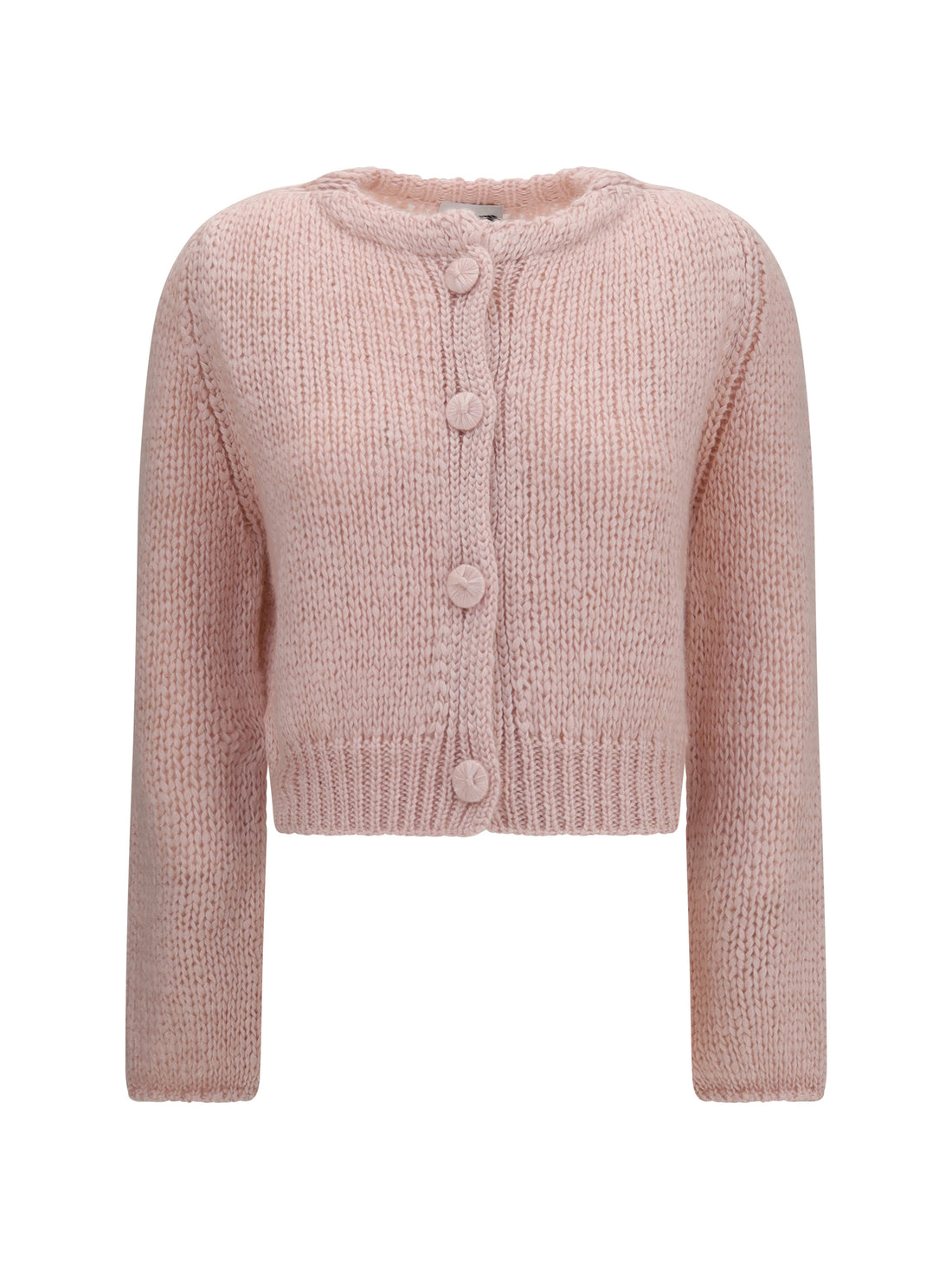 FORTE_FORTE II chunky knit cardigan with buttons