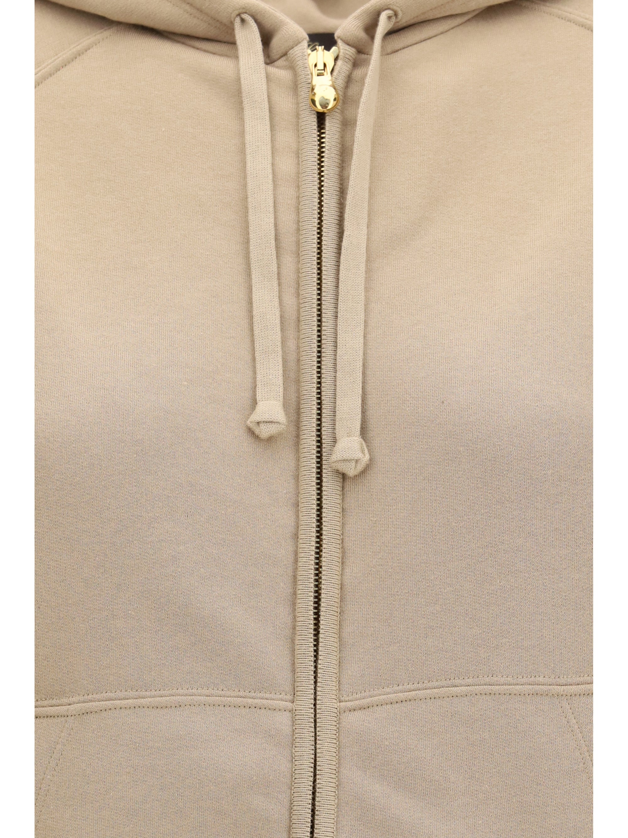 neem hooded sweatshirt in sea island cotton and cashmere